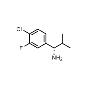 (S)-1-(4-chloro-3-fluorophenyl)-2-methylpropan-1-amine|CS-0537463