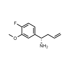 (S)-1-(4-fluoro-3-methoxyphenyl)but-3-en-1-amine|CS-0537487