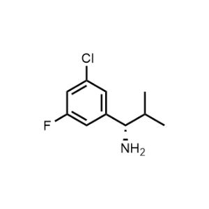 (S)-1-(3-chloro-5-fluorophenyl)-2-methylpropan-1-amine|CS-0537519
