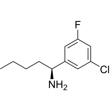 (S)-1-(3-chloro-5-fluorophenyl)pentan-1-amine|CS-0537521