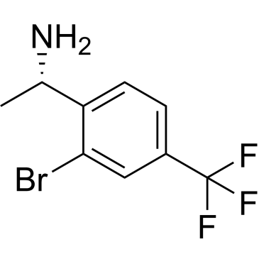 (S)-1-(2-bromo-4-(trifluoromethyl)phenyl)ethan-1-amine|CS-0537539