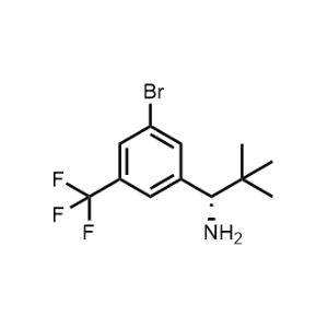 (S)-1-(3-bromo-5-(trifluoromethyl)phenyl)-2,2-dimethylpropan-1-amine|CS-0537569