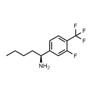 (S)-1-(3-fluoro-4-(trifluoromethyl)phenyl)pentan-1-amine|CS-0537601