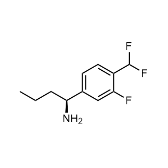 (S)-1-(4-(difluoromethyl)-3-fluorophenyl)butan-1-amine|CS-0537606