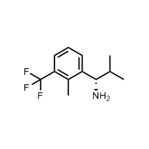 (S)-2-methyl-1-(2-methyl-3-(trifluoromethyl)phenyl)propan-1-amine|CS-0537711