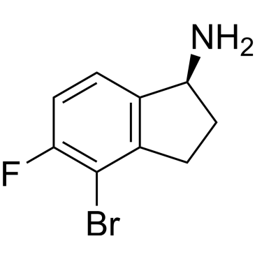 (S)-4-bromo-5-fluoro-2,3-dihydro-1H-inden-1-amine|CS-0537722