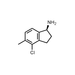 (S)-4-chloro-5-methyl-2,3-dihydro-1H-inden-1-amine|CS-0537728