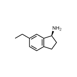 (S)-6-ethyl-2,3-dihydro-1H-inden-1-amine|CS-0537751