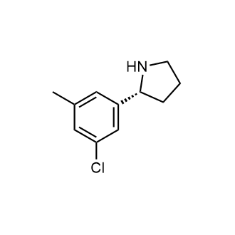 (R)-2-(3-chloro-5-methylphenyl)pyrrolidine|CS-0537915