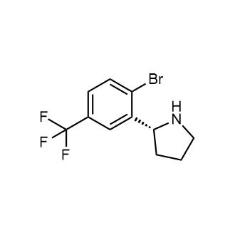 (R)-2-(2-bromo-5-(trifluoromethyl)phenyl)pyrrolidine|CS-0537931