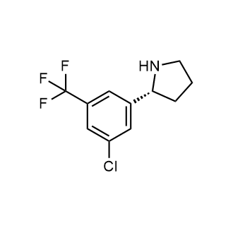(R)-2-(3-chloro-5-(trifluoromethyl)phenyl)pyrrolidine|CS-0537961