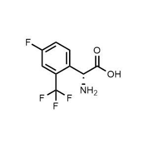 (R)-2-amino-2-(4-fluoro-2-(trifluoromethyl)phenyl)acetic acid|CS-0538076