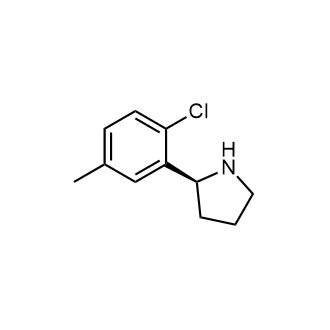 (S)-2-(2-chloro-5-methylphenyl)pyrrolidine|CS-0538106