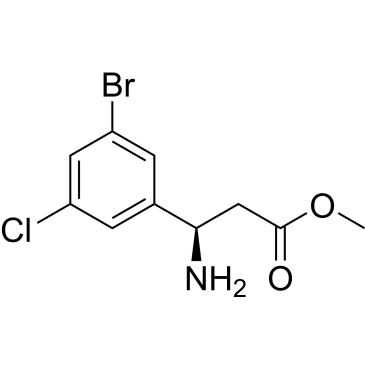 Methyl (R)-3-amino-3-(3-bromo-5-chlorophenyl)propanoate|CS-0538190