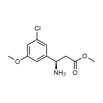 Methyl (R)-3-amino-3-(3-chloro-5-methoxyphenyl)propanoate|CS-0538199