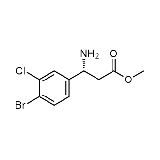Methyl (R)-3-amino-3-(4-bromo-3-chlorophenyl)propanoate|CS-0538210