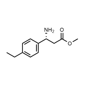 Methyl (R)-3-amino-3-(4-ethylphenyl)propanoate|CS-0538215