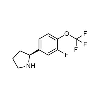 (S)-2-(3-fluoro-4-(trifluoromethoxy)phenyl)pyrrolidine|CS-0538262