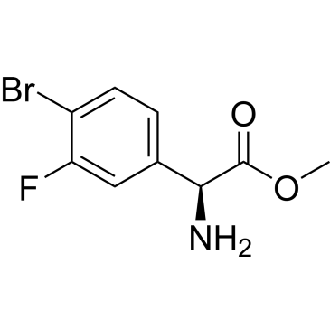 Methyl (S)-2-amino-2-(4-bromo-3-fluorophenyl)acetate|CS-0538395