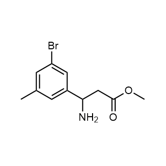 Methyl 3-amino-3-(3-bromo-5-methylphenyl)propanoate|CS-0538485