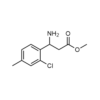 Methyl 3-amino-3-(2-chloro-4-methylphenyl)propanoate|CS-0538490