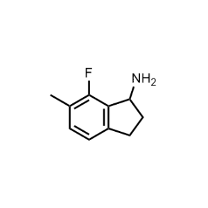 7-Fluoro-6-methyl-2,3-dihydro-1H-inden-1-amine|CS-0538606