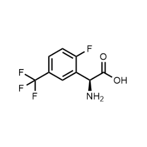 (S)-2-amino-2-(2-fluoro-5-(trifluoromethyl)phenyl)acetic acid|CS-0538646