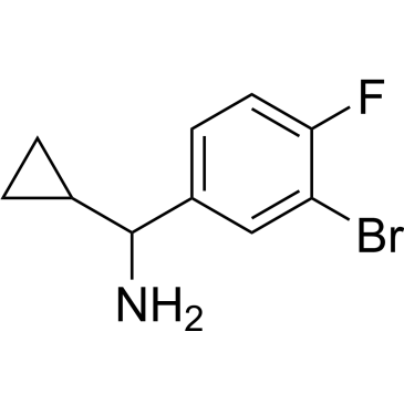 (3-Bromo-4-fluorophenyl)(cyclopropyl)methanamine|CS-0538664