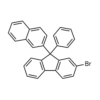 2-Bromo-9-(naphthalen-2-yl)-9-phenyl-9H-fluorene|CS-0538861