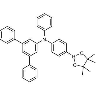 N-phenyl-N-(4-(4,4,5,5-tetramethyl-1,3,2-dioxaborolan-2-yl)phenyl)-[1,1':3',1''-terphenyl]-5'-amine|CS-0538865