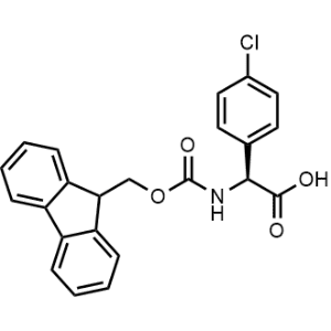 (S)-2-((((9H-fluoren-9-yl)methoxy)carbonyl)amino)-2-(4-chlorophenyl)acetic acid|CS-0539127