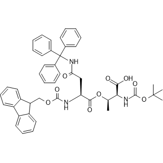 O-(N2-(((9H-fluoren-9-yl)methoxy)carbonyl)-N4-trityl-L-asparaginyl)-N-(tert-butoxycarbonyl)-L-threonine|CS-0539208