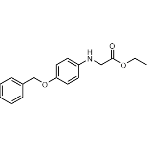 Ethyl (4-(benzyloxy)phenyl)glycinate|CS-0539246