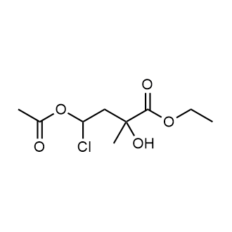 Ethyl 4-acetoxy-4-chloro-2-hydroxy-2-methylbutanoate|CS-0539263