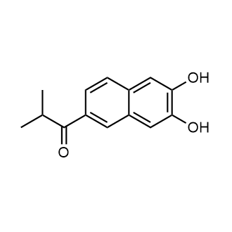 1-(6,7-Dihydroxynaphthalen-2-yl)-2-methylpropan-1-one|CS-0539390