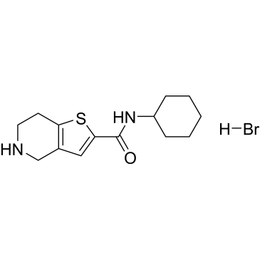 N-cyclohexyl-4,5,6,7-tetrahydrothieno[3,2-c]pyridine-2-carboxamide hydrobromide|CS-0539513