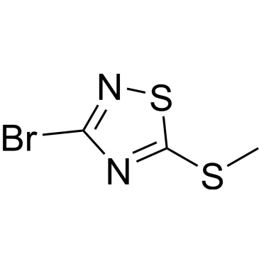 3-Bromo-5-(methylthio)-1,2,4-thiadiazole|CS-0539553