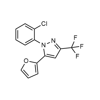 1-(2-Chlorophenyl)-5-(furan-2-yl)-3-(trifluoromethyl)-1H-pyrazole|CS-0539618