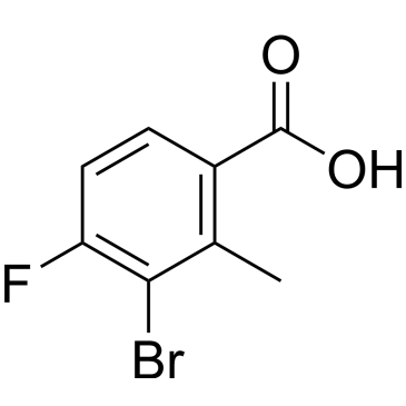 3-Bromo-4-fluoro-2-methylbenzoic acid|CS-0539749