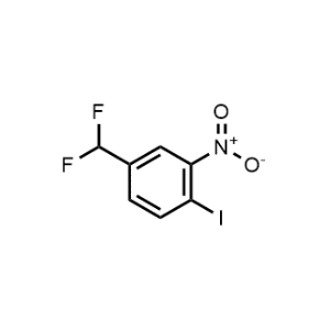 4-(Difluoromethyl)-1-iodo-2-nitrobenzene|CS-0539789