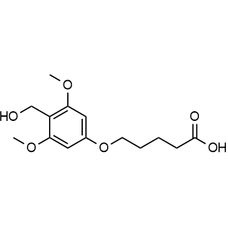 5-(4-(Hydroxymethyl)-3,5-dimethoxyphenoxy)pentanoic acid|CS-0539844