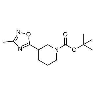Tert-butyl 3-(3-methyl-1,2,4-oxadiazol-5-yl)piperidine-1-carboxylate|CS-0540238
