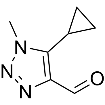 5-Cyclopropyl-1-methyl-1H-1,2,3-triazole-4-carbaldehyde|CS-0540265