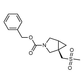 Benzyl (1R)-1-((methylsulfonyl)methyl)-3-azabicyclo[3.1.0]Hexane-3-carboxylate|CS-0540272