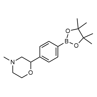 4-Methyl-2-(4-(4,4,5,5-tetramethyl-1,3,2-dioxaborolan-2-yl)phenyl)morpholine|CS-0540378