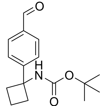 Tert-butyl (1-(4-formylphenyl)cyclobutyl)carbamate|CS-0540672