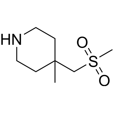 4-Methyl-4-((methylsulfonyl)methyl)piperidine|CS-0540799