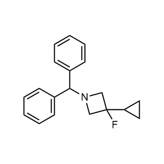 1-Benzhydryl-3-cyclopropyl-3-fluoroazetidine|CS-0541038