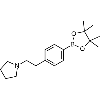 1-(4-(4,4,5,5-Tetramethyl-1,3,2-dioxaborolan-2-yl)phenethyl)pyrrolidine|CS-0541043