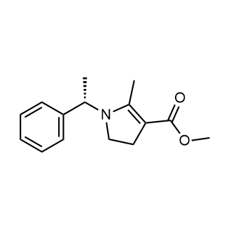 Methyl (S)-2-methyl-1-(1-phenylethyl)-4,5-dihydro-1H-pyrrole-3-carboxylate|CS-0541073